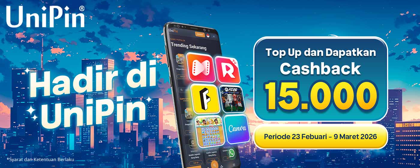 Top Up Google Play New Product Sekarang dan Dapatkan Cashback 15.000 UniPin Credits Langsung!